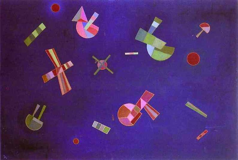 Larger view of Wassily Kandinsky: Fixed Flight - 1932