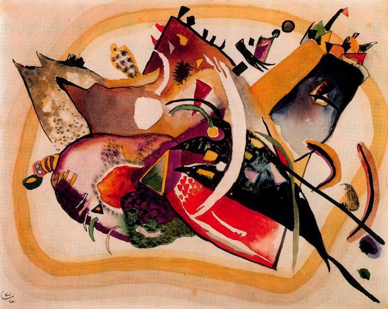 Larger view of Wassily Kandinsky: Untitled - 1920