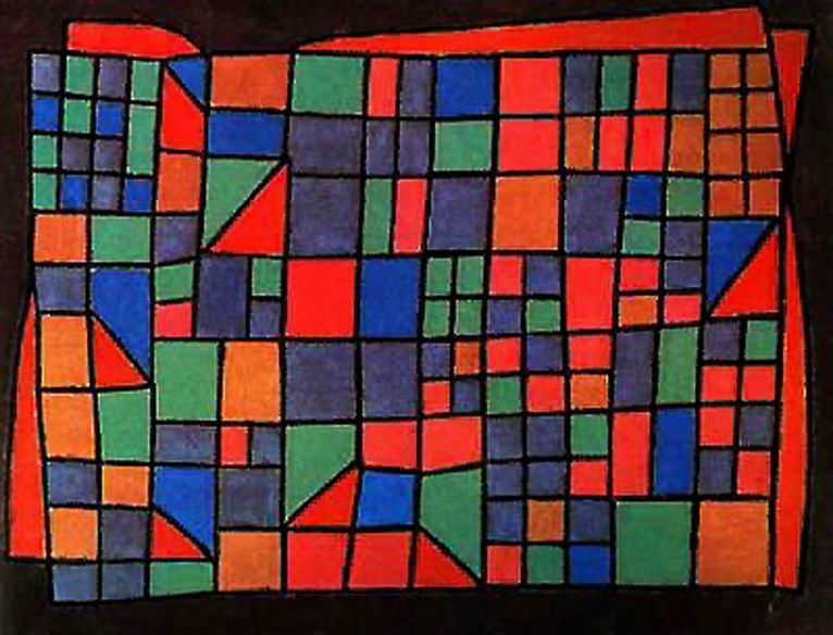 Larger view of Paul Klee: Glass Facade - 1940