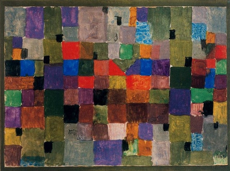 Larger view of Paul Klee: Northern Village - 1923