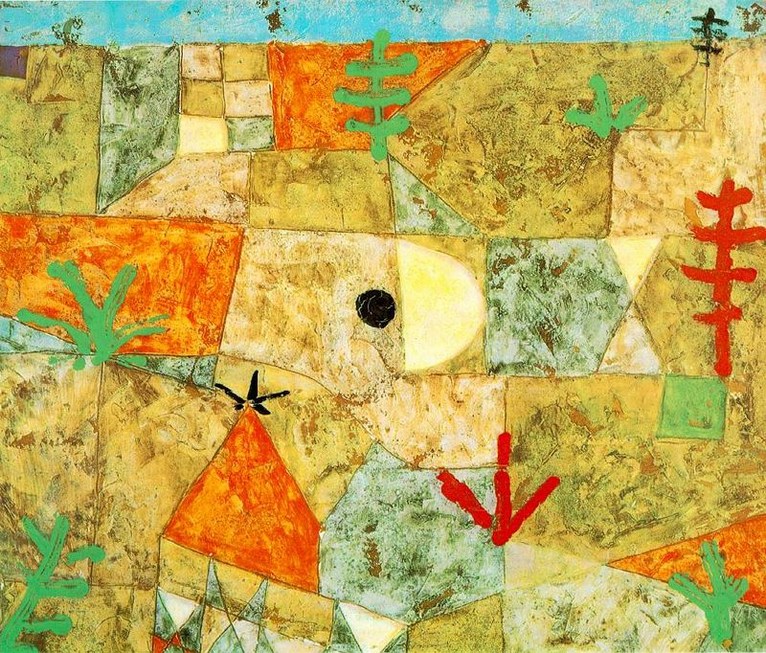 Larger view of Paul Klee: Southern Gardens - 1936