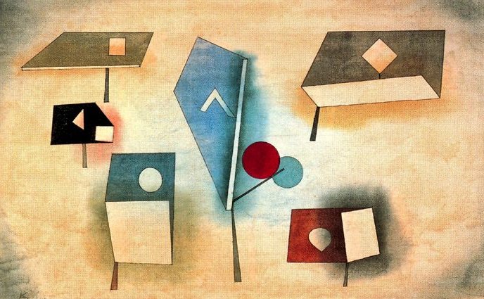 Larger view of Paul Klee: Six Types - 1930