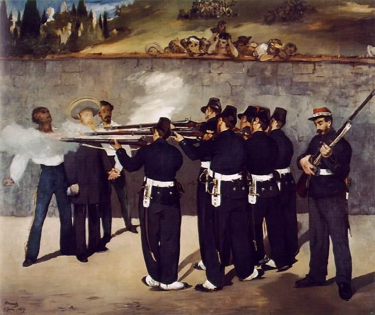 Larger view of Edouard Manet: The Execution of Emperor Maximilian - 1867