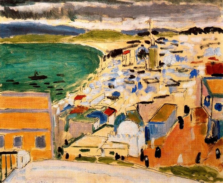 Larger view of Henri Matisse: The Beach of Tangier - 1911-1912