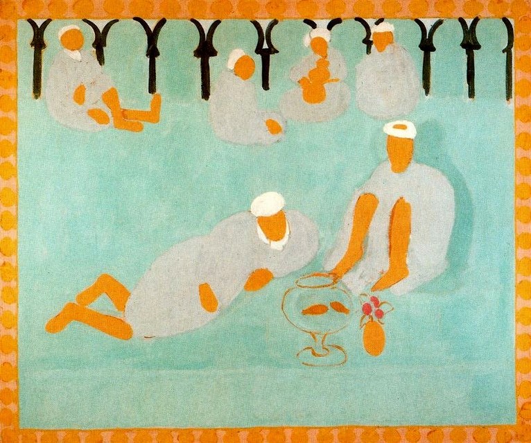 Larger view of Henri Matisse: Caf Arabe - 1913