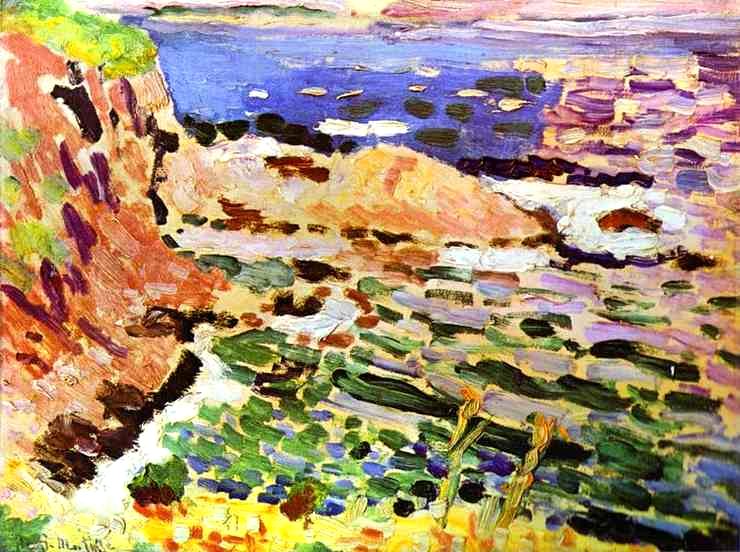 Larger view of Henri Matisse: La Moulade - 1905