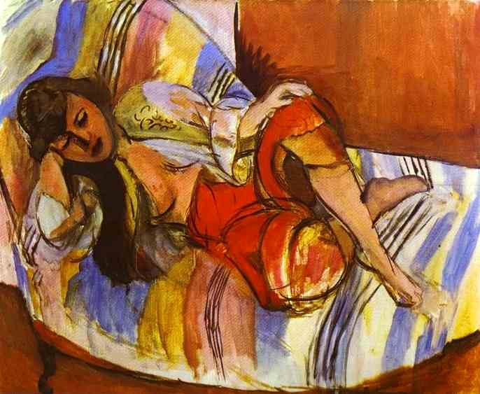 Larger view of Henri Matisse: Odalisque - 1923