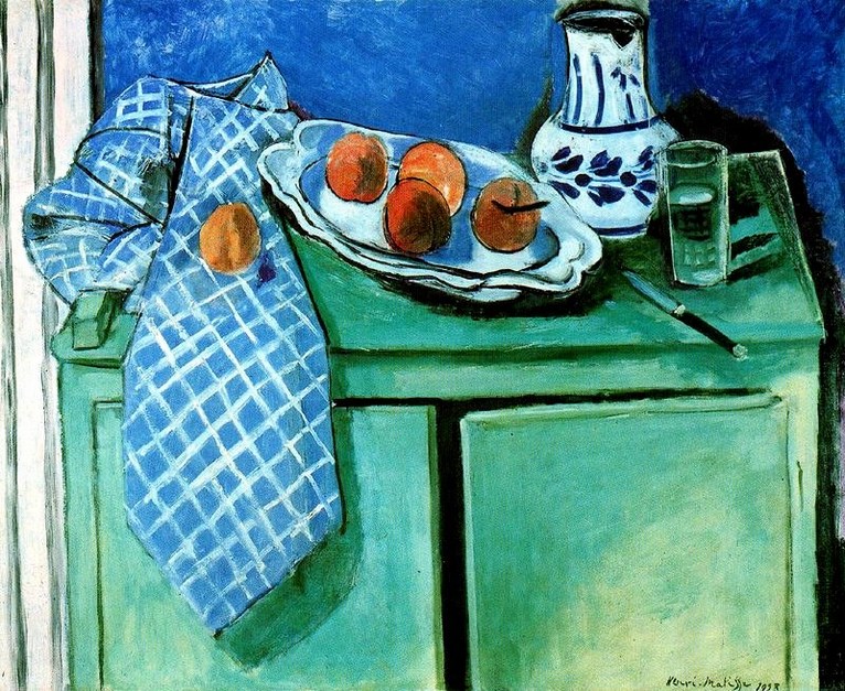 Larger view of Henri Matisse: Still Life with Green Sideboard - 1928