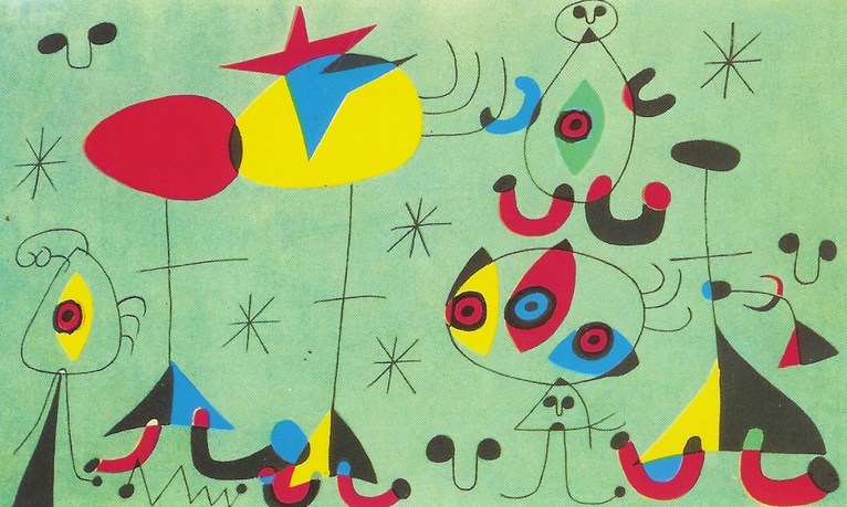 Larger view of Joan Miro: Snob Party at the Princess's - 1944