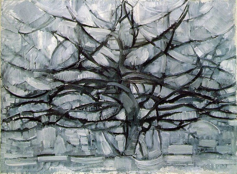 Larger view of Piet Mondrian: Gray Tree - 1912