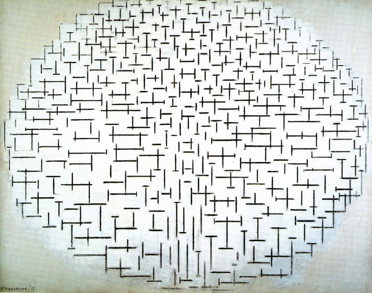 Larger view of Piet Mondrian: Ocean - 1915