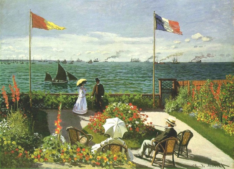 Larger view of Claude Monet: Saint-Adresse - 1867