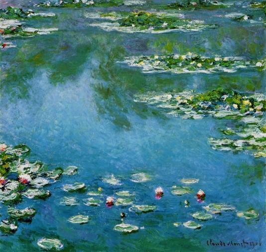 Larger view of Claude Monet: Water-Lilies - 1906