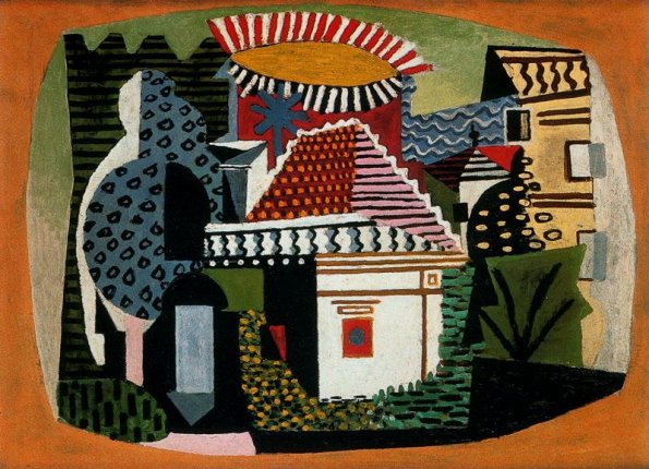 Larger view of Pablo Picasso: Landscape Of Juan-les-pins - 1920