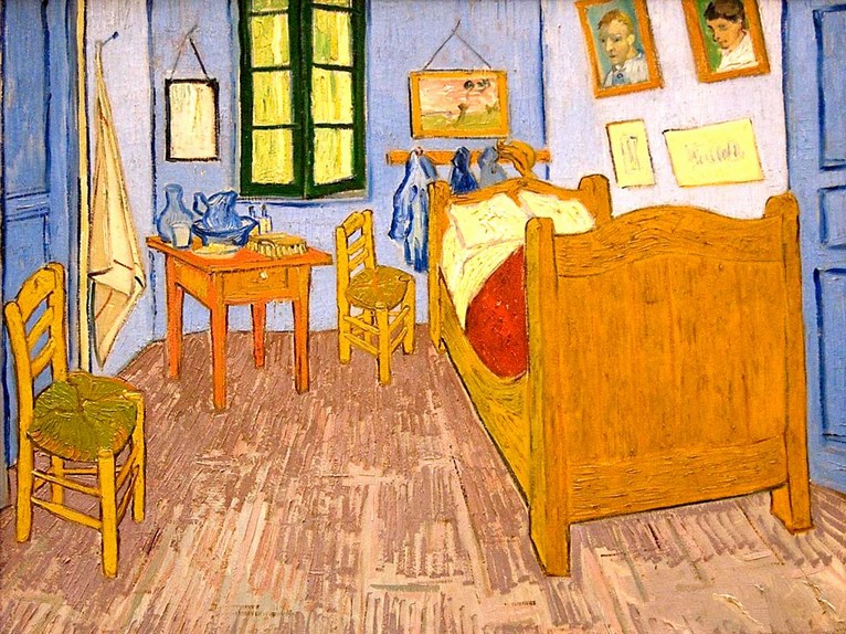 Larger view of Vincent van Gogh: Bedroom in Arles - 1888